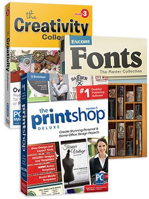 The Print 5.0 Fonts & Creativity Collection 3